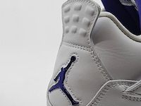 Paar sneakers, maat 44 1/2, air jordan, 4 retro metallic purple ct8527-115 - afbeelding 14 van  26