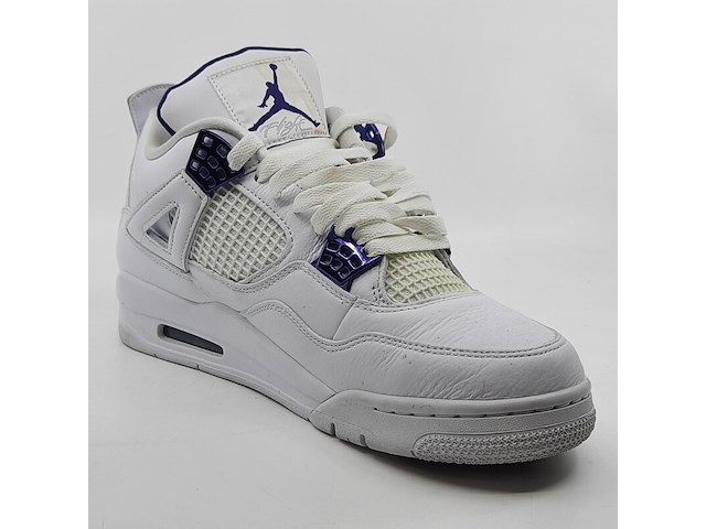 Paar sneakers, maat 44 1/2, air jordan, 4 retro metallic purple ct8527-115 - afbeelding 16 van  26