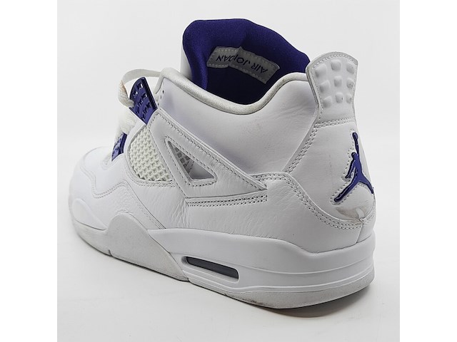 Paar sneakers, maat 44 1/2, air jordan, 4 retro metallic purple ct8527-115 - afbeelding 18 van  26