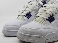 Paar sneakers, maat 44 1/2, air jordan, 4 retro metallic purple ct8527-115 - afbeelding 3 van  26