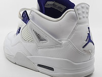 Paar sneakers, maat 44 1/2, air jordan, 4 retro metallic purple ct8527-115 - afbeelding 10 van  26