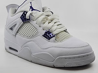 Paar sneakers, maat 44 1/2, air jordan, 4 retro metallic purple ct8527-115 - afbeelding 13 van  26