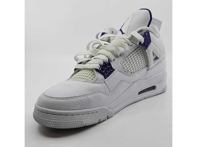 Paar sneakers, maat 44 1/2, air jordan, 4 retro metallic purple ct8527-115 - afbeelding 14 van  26