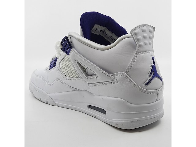 Paar sneakers, maat 44 1/2, air jordan, 4 retro metallic purple ct8527-115 - afbeelding 15 van  26