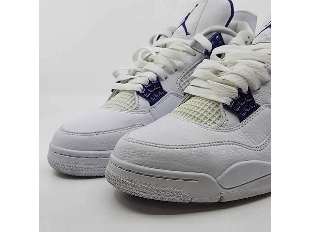 Paar sneakers, maat 44 1/2, air jordan, 4 retro metallic purple ct8527-115 - afbeelding 20 van  26