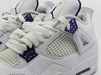 Paar sneakers, maat 44 1/2, air jordan, 4 retro metallic purple ct8527-115 - afbeelding 21 van  26