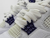 Paar sneakers, maat 44 1/2, air jordan, 4 retro metallic purple ct8527-115 - afbeelding 23 van  26