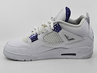 Paar sneakers, maat 44 1/2, air jordan, 4 retro metallic purple ct8527-115 - afbeelding 24 van  26