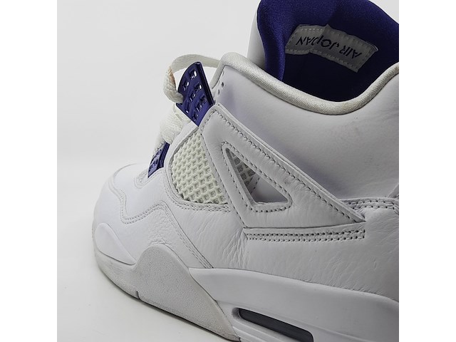 Paar sneakers, maat 44 1/2, air jordan, 4 retro metallic purple ct8527-115 - afbeelding 26 van  26