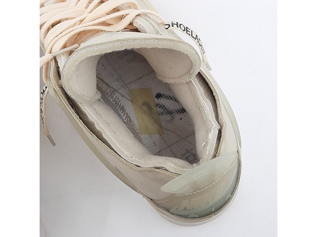 Paar sneakers, maat 44 1/2, air jordan, 4 retro off-white sail women cv9388-100 - afbeelding 11 van  28