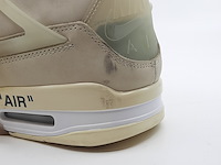 Paar sneakers, maat 44 1/2, air jordan, 4 retro off-white sail women cv9388-100 - afbeelding 19 van  28