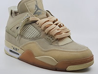 Paar sneakers, maat 44 1/2, air jordan, 4 retro off-white sail women cv9388-100 - afbeelding 21 van  28