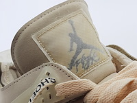 Paar sneakers, maat 44 1/2, air jordan, 4 retro off-white sail women cv9388-100 - afbeelding 28 van  28