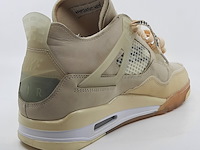 Paar sneakers, maat 44 1/2, air jordan, 4 retro off-white sail women cv9388-100 - afbeelding 9 van  28