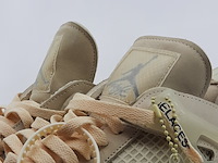 Paar sneakers, maat 44 1/2, air jordan, 4 retro off-white sail women cv9388-100 - afbeelding 24 van  28