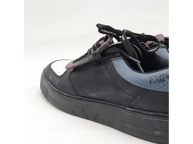Paar sneakers, maat 44, emporio armani, x4x285xm052 - afbeelding 8 van  10