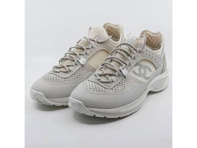 Paar sneakers, maat 45, chanel, l g40195 - afbeelding 1 van  12