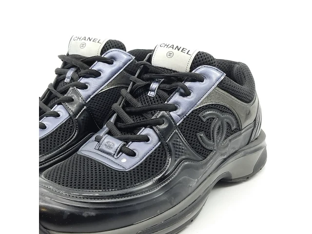 Paar sneakers, maat 45, chanel, l g45078 - afbeelding 6 van  12