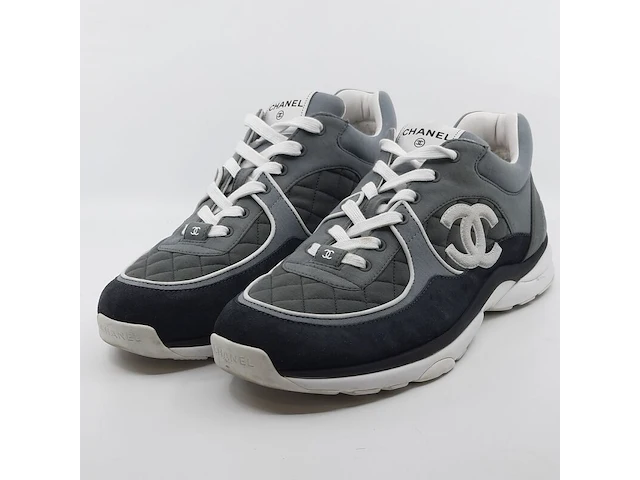 Paar sneakers, maat 45, chanel, w g40186 - afbeelding 1 van  12