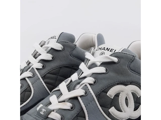 Paar sneakers, maat 45, chanel, w g40186 - afbeelding 7 van  12