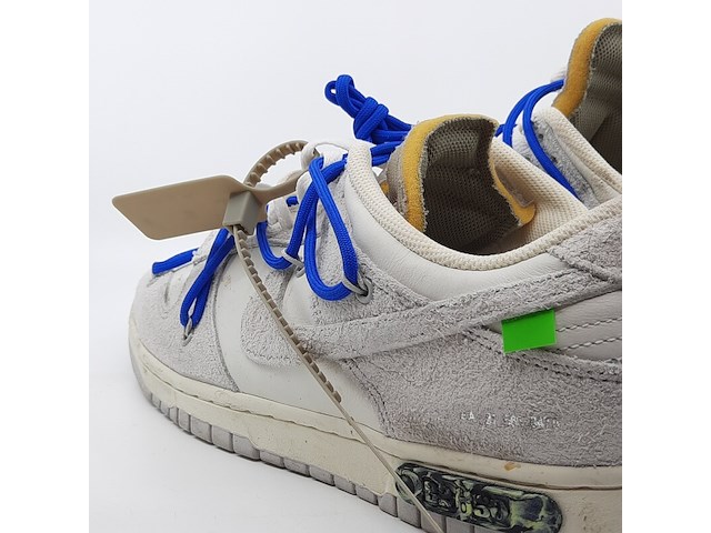 Paar sneakers, maat 45, nike, dunk low off-white lot 32 dj0950-104 - afbeelding 11 van  31