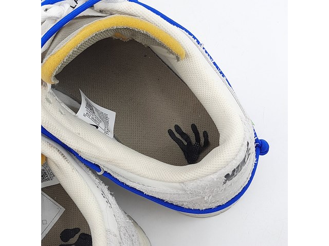 Paar sneakers, maat 45, nike, dunk low off-white lot 32 dj0950-104 - afbeelding 13 van  31