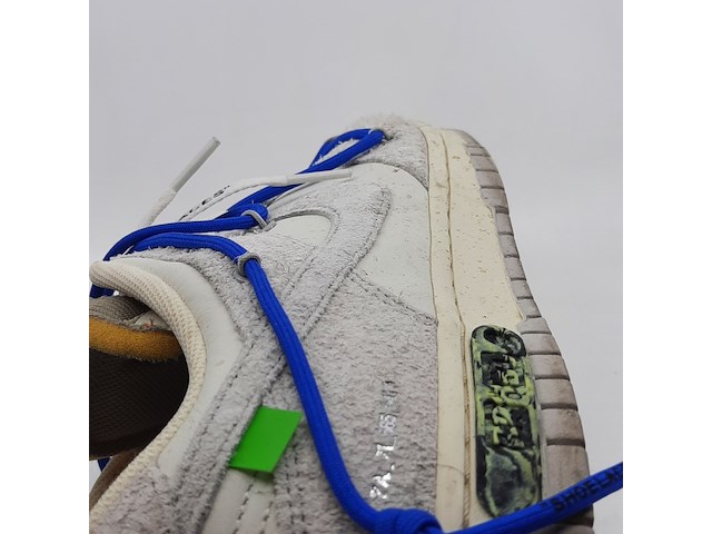 Paar sneakers, maat 45, nike, dunk low off-white lot 32 dj0950-104 - afbeelding 14 van  31