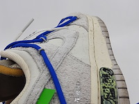 Paar sneakers, maat 45, nike, dunk low off-white lot 32 dj0950-104 - afbeelding 14 van  31