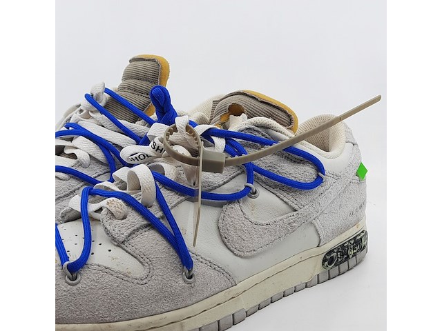 Paar sneakers, maat 45, nike, dunk low off-white lot 32 dj0950-104 - afbeelding 4 van  31