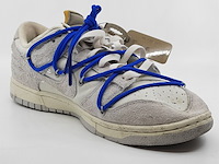 Paar sneakers, maat 45, nike, dunk low off-white lot 32 dj0950-104 - afbeelding 9 van  43