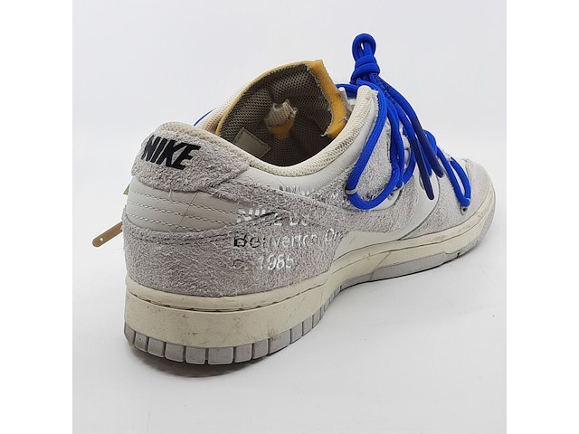 Paar sneakers, maat 45, nike, dunk low off-white lot 32 dj0950-104 - afbeelding 10 van  43