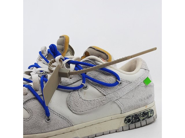 Paar sneakers, maat 45, nike, dunk low off-white lot 32 dj0950-104 - afbeelding 41 van  43