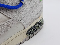 Paar sneakers, maat 45, nike, dunk low off-white lot 32 dj0950-104 - afbeelding 42 van  43