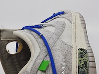 Paar sneakers, maat 45, nike, dunk low off-white lot 32 dj0950-104 - afbeelding 3 van  13
