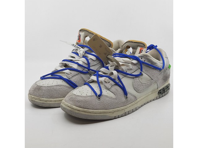 Paar sneakers, maat 45, nike, dunk low off-white lot 32 dj0950-104 - afbeelding 1 van  13