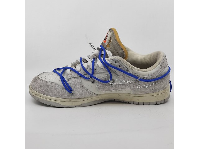 Paar sneakers, maat 45, nike, dunk low off-white lot 32 dj0950-104 - afbeelding 9 van  13