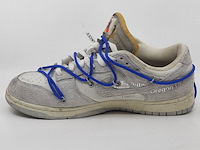 Paar sneakers, maat 45, nike, dunk low off-white lot 32 dj0950-104 - afbeelding 9 van  13