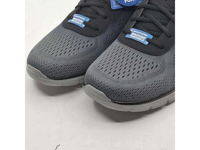 Paar sneakers, maat 47 1/2, skechers, track ripkent - afbeelding 3 van  10