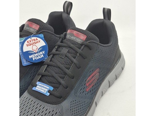 Paar sneakers, maat 47 1/2, skechers, track ripkent - afbeelding 4 van  10