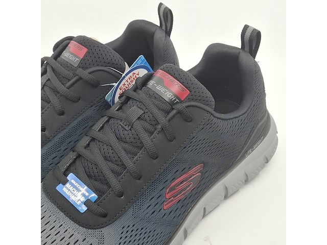 Paar sneakers, maat 47 1/2, skechers, track ripkent - afbeelding 4 van  10