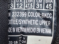 Paar sneakers, maat 47 1/2, skechers, track ripkent - afbeelding 10 van  10