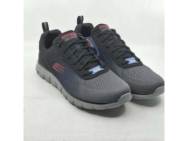 Paar sneakers, maat 47 1/2, skechers, track ripkent - afbeelding 7 van  10