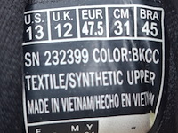 Paar sneakers, maat 47 1/2, skechers, track ripkent - afbeelding 10 van  10