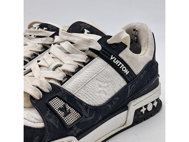 Paar sneakers, maat 7,5, louis vuitton, ms0273 - afbeelding 4 van  11