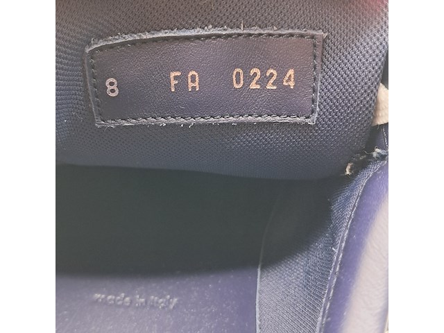 Paar sneakers, maat 8, louis vuitton, blauw - afbeelding 4 van  8