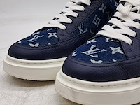 Paar sneakers, maat 8, louis vuitton, blauw - afbeelding 5 van  8