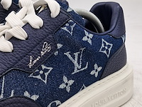 Paar sneakers, maat 8, louis vuitton, blauw - afbeelding 6 van  8