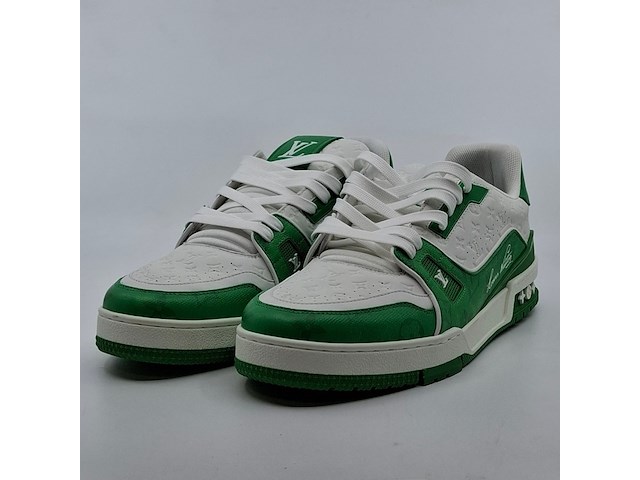 Paar sneakers, maat 8, louis vuitton, ms 0272 - afbeelding 1 van  9