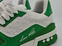 Paar sneakers, maat 8, louis vuitton, ms 0272 - afbeelding 3 van  9