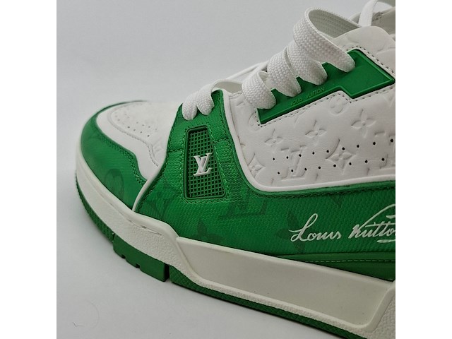 Paar sneakers, maat 8, louis vuitton, ms 0272 - afbeelding 5 van  9